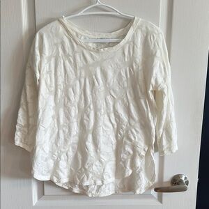 Babaton White patterned shirt